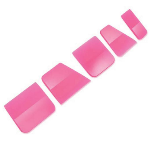 The Pink PPF Squeegee Set - 5 Piece Set