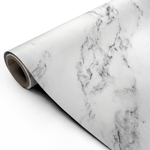 VOLAKAS WHITE MARBLE VINYL WRAP VWM321