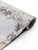 A rolled view of the Viola White Marble vinyl wrap VM669, showcasing the bold, elegant veining pattern.