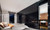 Bedroom wardrobes completely transformed with Gloss Piano Black GLPB02 architectural vinyl wrap.