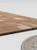 Thickness of Layed brushed brass mosaic peel and stick composite tiles
