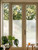 Luxurious look of professionally white etched or sandblasted glass using white frosted window film. 