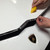 PPF Film being applied to a bonnet of  a Lamborghini. 