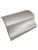 A curved interior trim piece flawlessly wrapped in Layed Silver Leather Vinyl Wrap, demonstrating the film's stretchability and authentic faux leather grain wrapped seamlessly around complex edges.