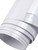 A partially unrolled roll of Layed Gloss White Vinyl Wrap G601, showcasing its highly reflective, mirror-like white gloss finish and the grid-lined self-adhesive backing paper.