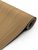 A continuous roll of Layed Natural Oak Wood Vinyl Wrap NOW58, showcasing its highly realistic, light blonde wood grain texture and embossed finish.