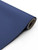 A close-up product shot of a partially unrolled roll of Layed Matte Textured Royal Blue Vinyl Wrap MTRB18, highlighting its deep, rich color and non-reflective matte finish.