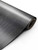 A continuous roll of Layed Brushed Metal Titanium Vinyl Wrap BMT24, displaying its highly realistic, light-catching dark titanium and gunmetal finish.