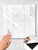 Peel & Stick Calacatta White Marble Composite Tile