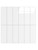 Ghost White Rectangle - Peel & Stick Composite Wall Tiles - (28.8 x 29.6cm)
