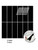 Onyx Black Rectangle - Peel & Stick Composite Wall Tiles - (28.8 x 29.6cm)