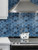 Marine Blue Hexagon - Peel & Stick Composite Wall Tiles (29.2 x 25.4cm)
