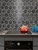 Slate Black Hexagon - Peel & Stick Composite Wall Tiles (29.2 x 25.4cm)