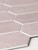 Rose Pink Picket Peel & Stick Composite Wall Tiles - (28.5 x 29.3cm)