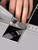 How to cut black subway peel and stick composite tiles