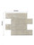 stone effect peel and stick subway tiles for kitchen splashbacks and bathroom walls