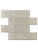Easy installation of stone concrete self adhesive subway tiles with peel and stick backing