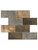 Rustic Copper Subway Peel & Stick Composite Wall Tiles (30.5cm x 30.5cm)