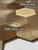 Real Metal Composite Peel and Stick Tiles