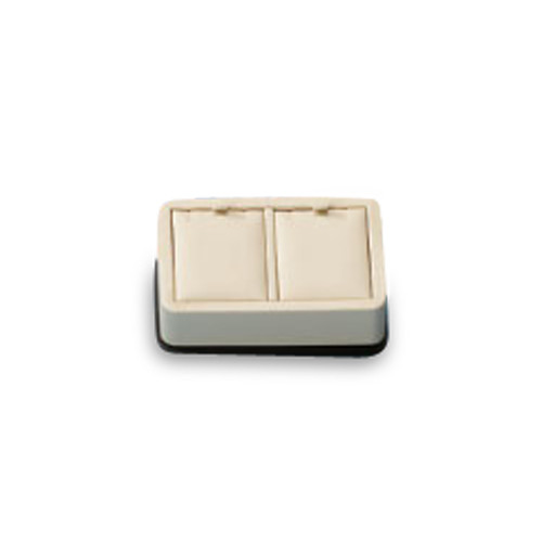 4" x 2-2/3" Chocolate/Beige 2 Pendant Stand