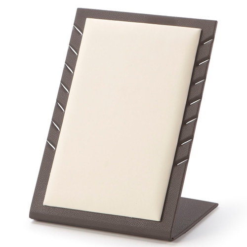 6" x 4" Chocolate/Beige 7 Pendant Stand