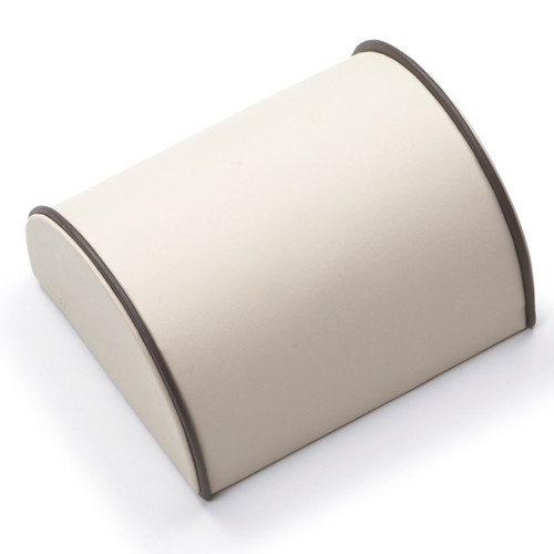 5-3/4" x 4-3/4" Chocolate/Beige Medium Bracelet Dome Display