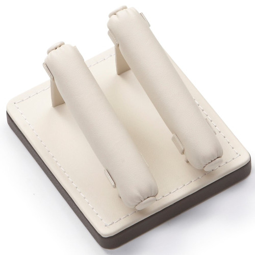 3-1/2" x 4" Chocolate/Beige Ring Stand Display