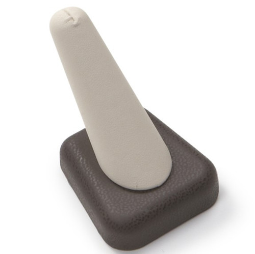 2-1/4" x 2-1/4" Chocolate/Beige 1 Ring Finger Display