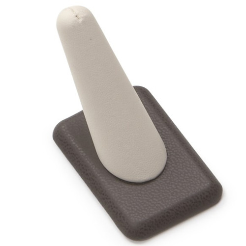 1-1/2" x 2-1/2" Chocolate/Beige 1 Ring Finger Display