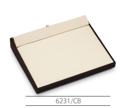 12" x 10" Chocolate/Beige 16 Chain Pad