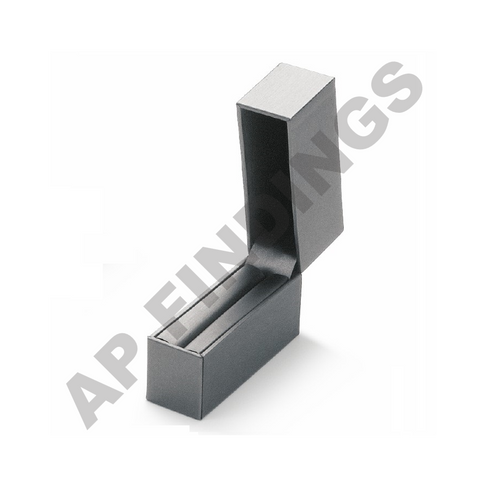 Silver Leatherette Bangle Box