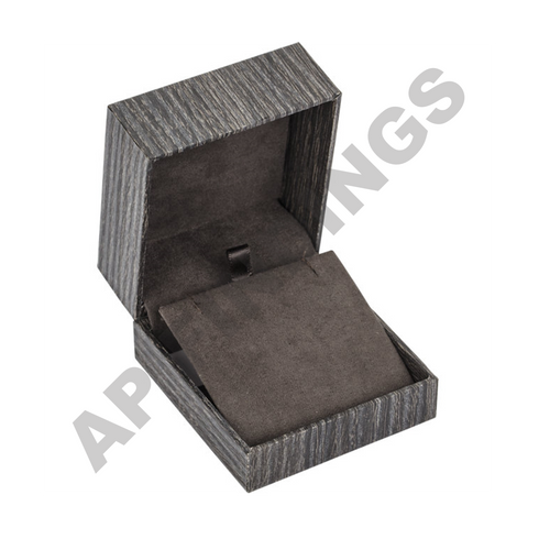 Gray Timber Earring/Pendant Box