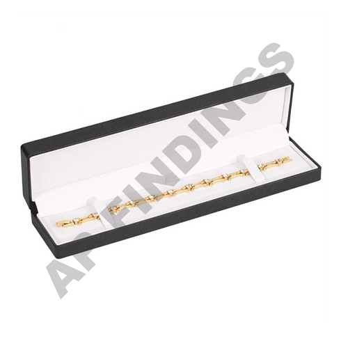 Black Ribbon Packer Bracelet Box
