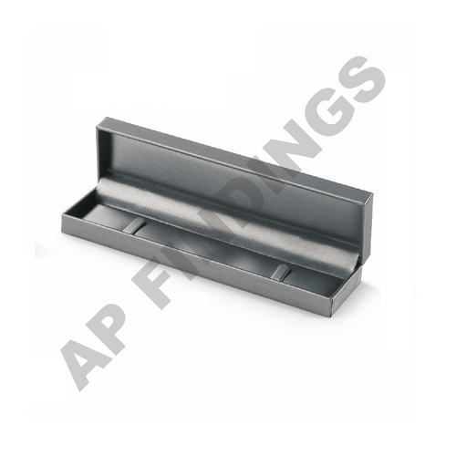 Silver Leatherette Bracelet Box