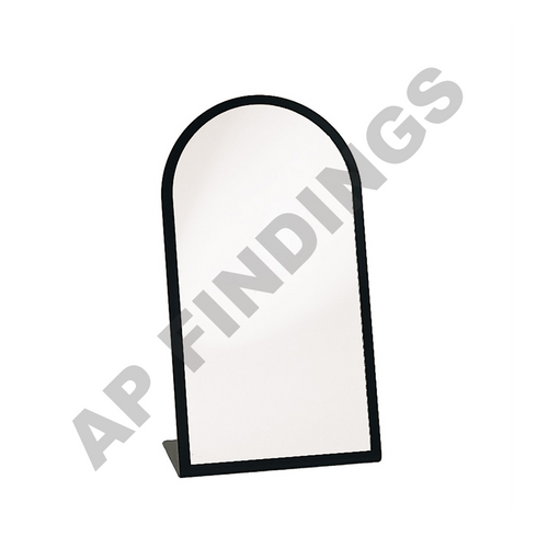 Black Acrylic Frame Mirror