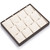 12" x 9" Chocolate/Beige  12 Pendant Tray