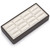 9" x 4" Chocolate/Beige  8 Slot Ring Tray