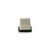 2-1/2" x 1-4/5" Chocolate/Beige Short Earring  Stand 