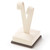 2" x 2" Chocolate/Beige Medium Earring  Stand 