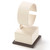 2-1/2" x 2-1/2" Chocolate/Beige Short Watch Stand