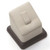 1-6/7" x 1-6/7" Chocolate/Beige 1 Short Clip Ring Stand