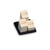 3-1/4" x 2-3/4" Chocolate/Beige 3 Ring Slot Stand