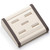 5" x 5" Chocolate/Beige 5 Ring Slot Stand