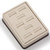 4" x 5-7/8" Chocolate/Beige 8 Ring Slot Stand