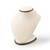 4-1/2" x 4-1/2" Chocolate/Beige Small Neck-form