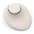 5-3/4" x 7" Chocolate/Beige Medium Neck-form