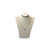 6-1/7" x 2-3/4" Chocolate/Beige Medium Wood Neck-form
