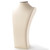 9" x 5" Chocolate/Beige 2X-Large Wood Neck-form
