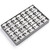 14" x 9" Silver/Gray 28 Earring Tree Tray