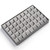 14" x 9" Silver/Gray  45 Pendant Tray